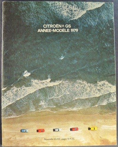 Brochure catalogo citroen - catalogo, gs