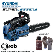 Motosega Da Potatura 2 Tempi 25cc Super Leggera 2,5Kg 25cm Hyundai 35520