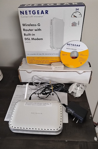 Netgear 54mbps wireless adsl2 - netgear, adsl2+