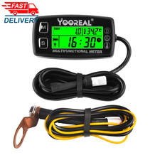 Contaore , Contagiri, Misuratore Di Temperatura Del Motore, Allarme Temperatura