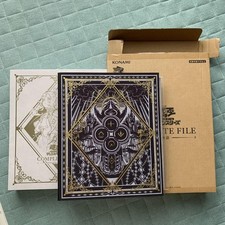 YuGiOh OCG Duel Monsters File Completo Storia del Raccoglitore Bianco Solo KONAMI Nuovo