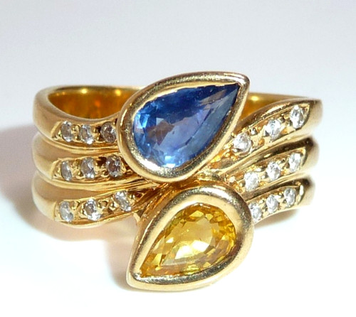 Anello wempe oro giallo 750 - anello,