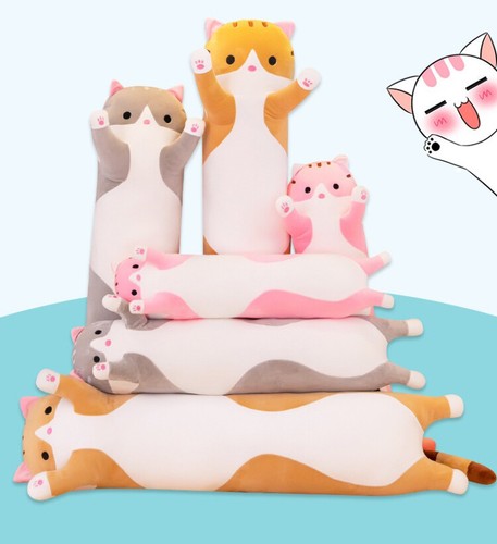 Peluche pupazzo gatto lungo