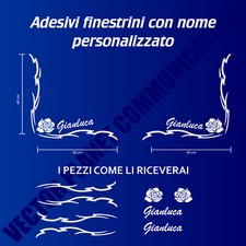 Adesivi vetri finestrino - vetri,