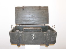 GRANDE CASSA BAULE 100X50 VINTAGE ANNI'30/'40. ABUS, GERMANY. MILITARIA. RARA!!