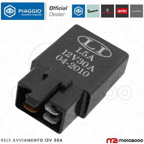 Rele avviamento 12v 30a - rele,
