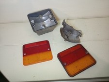 Fanale Faro Posteriore Stop Gemma Freccia Piaggio Ape Car Diesel Gasolio 