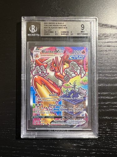 Blaziken vmax 201 bgs ita - vmax, 9