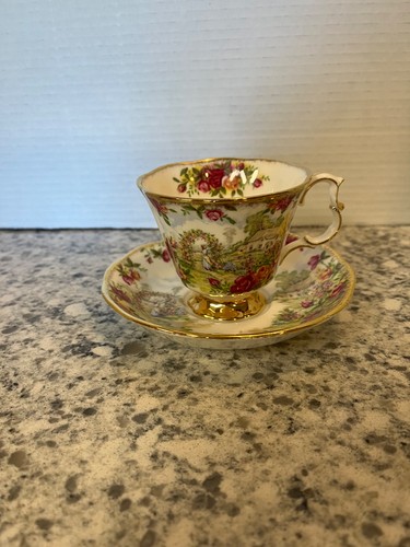 Tazza tè piattino - piattino, royal