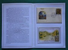 FOLDER  POSTE  FILATELIA 2002 " ISTITUTO DON BOSCO SAMPOLO "