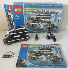 Game Play Gioco Lego City Police Polizia 2003 Completo 7033 Armoured Car Action