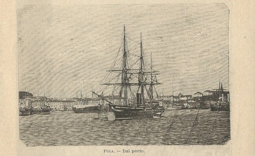 Stampa antica pola - antica, pula