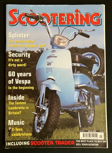 Scootering magazine lambretta - scootering,