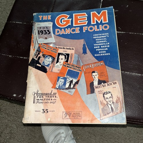 The gem dance - dance, 1933