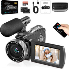 Videocamera 4K 48MP, Zoom