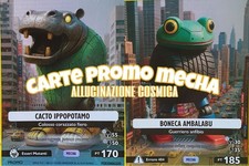 CACTO IPPOPOTAMO e BONECA AMBALABU Promo Mecha Allucinazione Cosmica