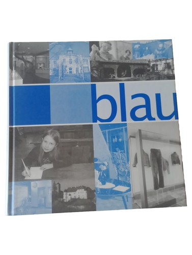 Libro illustrato blu copertina - libro,