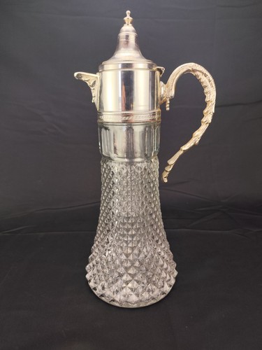 Caraffa cristallo art decò - cristallo,