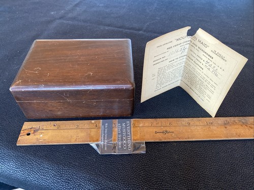 Scatola legno vintage - legno, mini