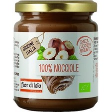 Crema 100% Nocciole Tostate Fior Di Loto 200g