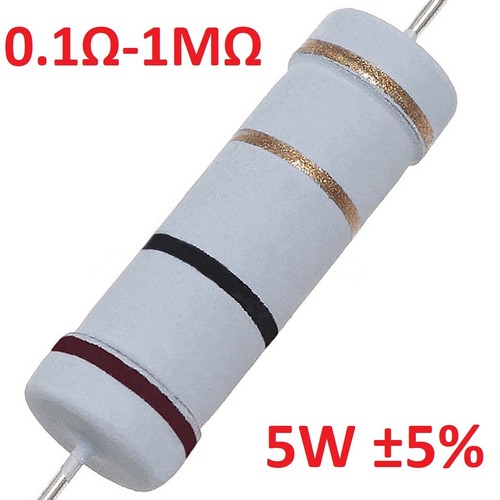10pcs resistenze film di - 5w, a