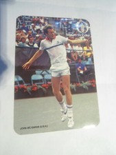 JOHN MC ENROE  - ADESIVO CON VELINA - ABBIGLIAMENTO SPORTIVO TACCHINI - TENNIS
