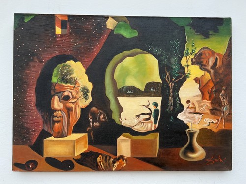 Quadro olio tela - olio, salvador