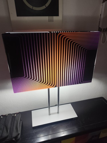 Rare lampe cinétique art - op,