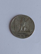 Regno d'Italia 5 lire 1929 in