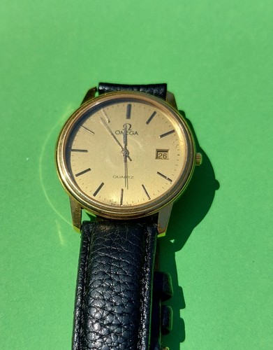 Omega vintage quarzo tono oro - omega,