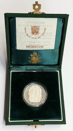 Vaticano 500 lire - , proof