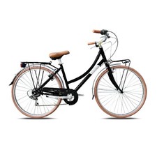 corso 28.3 bici city donna 28 6v acciaio nero taglia m B00283002 MYLAND Strada M