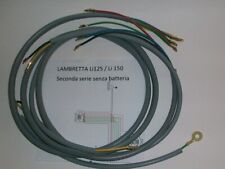 IMPIANTO ELETTRICO CABLAGGIO LAMBRETTA LI 125/150 SECONDA SERIE SENZA BATTERIA