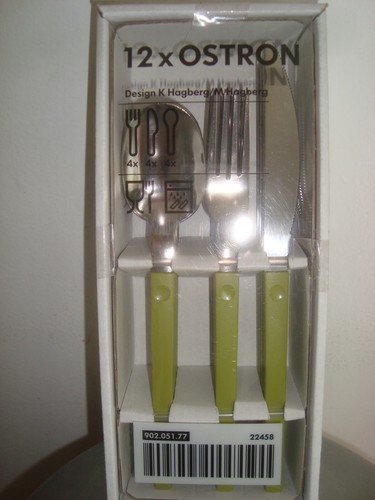 Ikea set posate pezzi - 12, verde