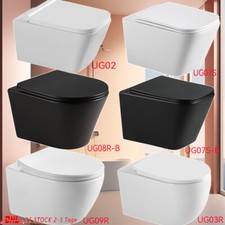 Sedile WC sospeso design senza