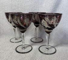 4 bicchieri da vino