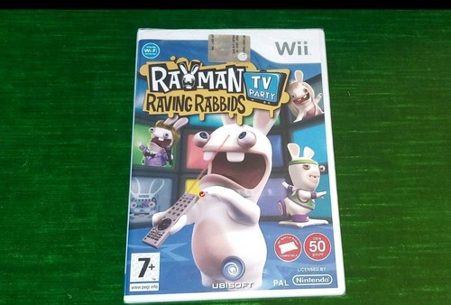 Rayman raving rabbids party - raving, tv