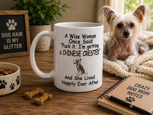 Cane crestato cinese regalo - cane, cinese,