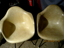 2  Eames Fiberglass Arm Shell