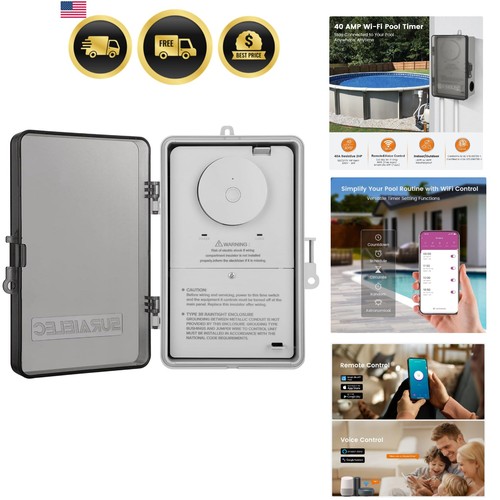 Interruttore timer piscina - interruttore,