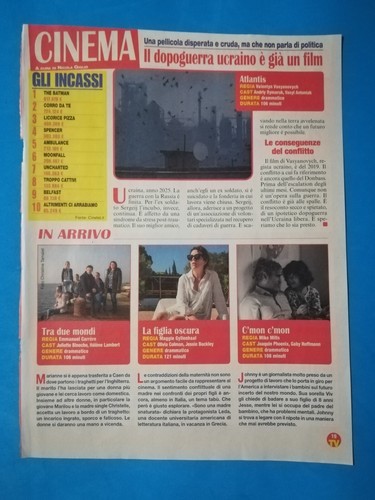 Ritaglio giornale gossip tv - di,