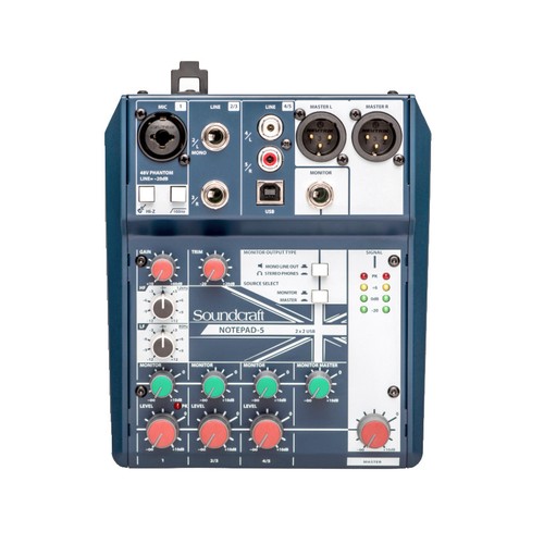 Soundcraft notepad console - soundcraft, notepad-5