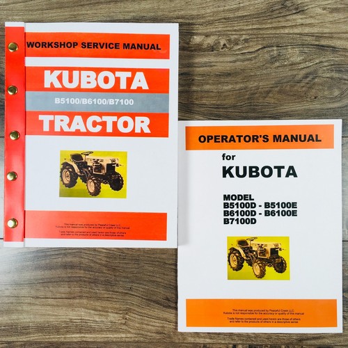 Kubota b5100 b6100 b7100 - kubota,
