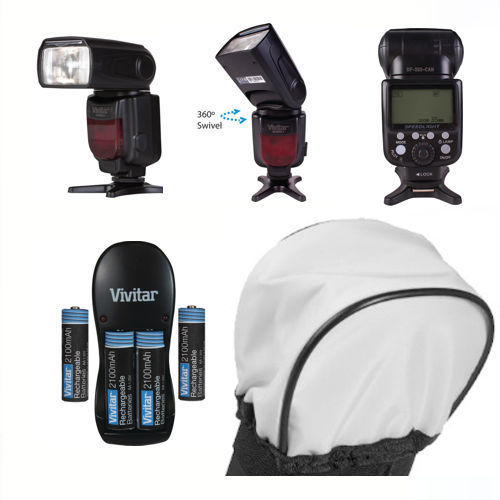 Vivitar flash dedicato kit - vivitar, +