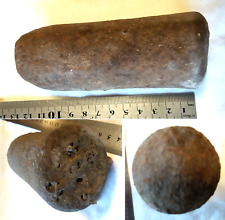 ANTICO CONTRAPPESO IN FERRO GHISA DA OROLOGIO A PENDOLA 1700 O 1800 O GIRARROSTO