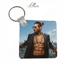 Portachiavi Quadrato CAN YAMAN Le Ali del Sogno attore idolo idea regalo