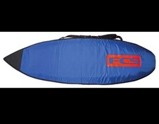 FCS Classic Funboard Day Bag Cover Acciaio Blu Bianco - 7’6" Tavola da Surf Surf Surf