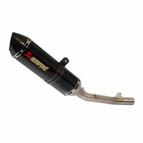 Scarico akrapovic fibra - scarico, di