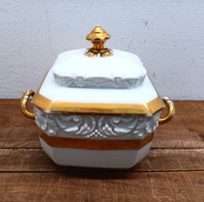 ANTICA ZUCCHERIERA  FINE '800 IN PORCELLANA VECCHIA PARIGI