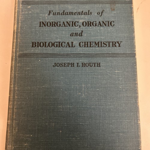 Fundamental inorganic - fundamental, of